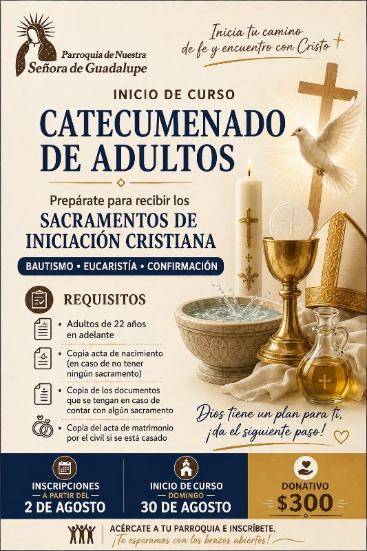 CATECUMENADA PARA ADULTOS