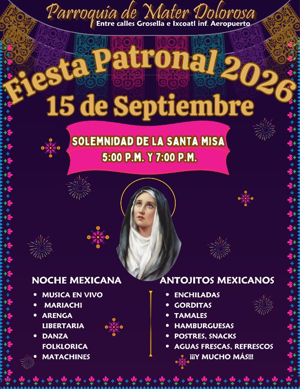 Fiesta Patronal Mater Dolorosa