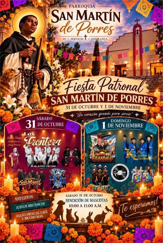 Fiesta patronal San Martín de Porres