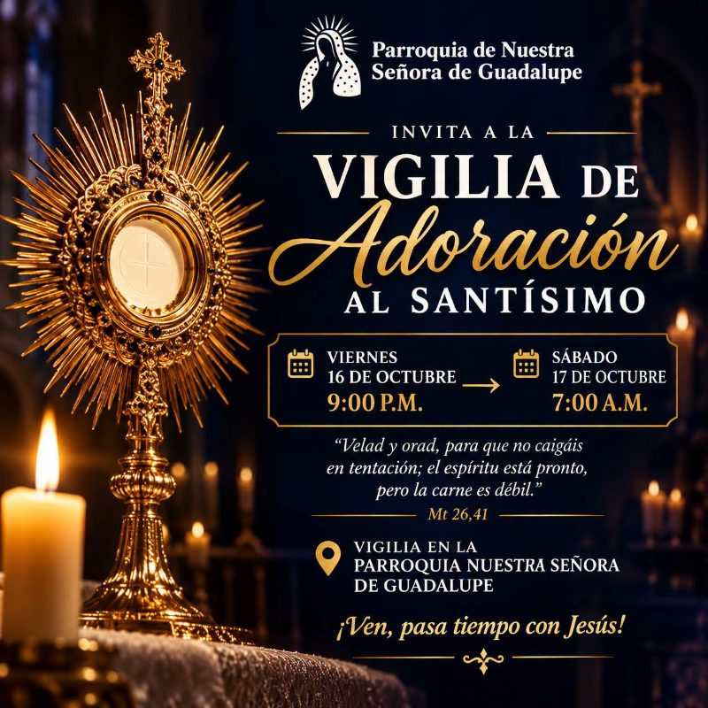 Vigilia de adoración al Santisimo