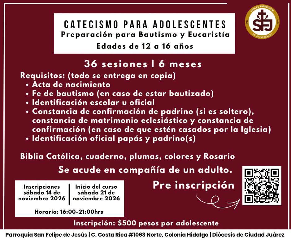 Catecismo para adolescentes 