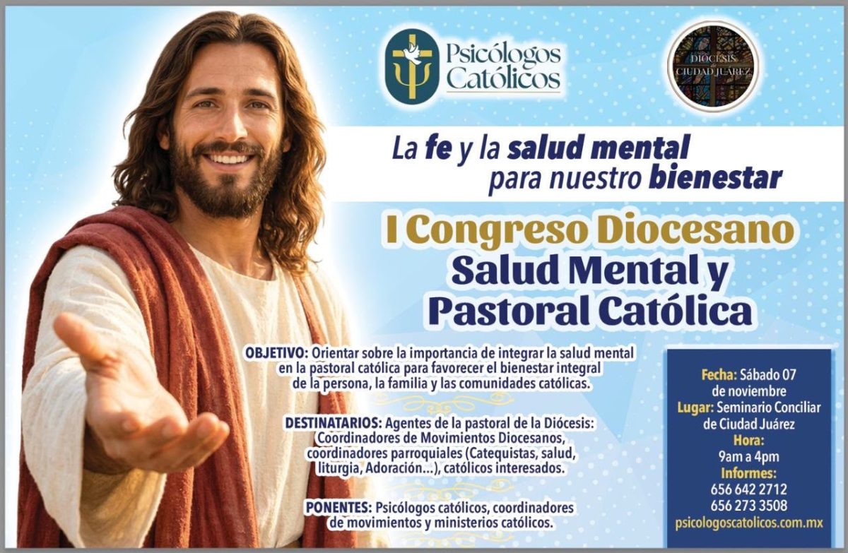 Primer Congreso de Fe y Salud mental.